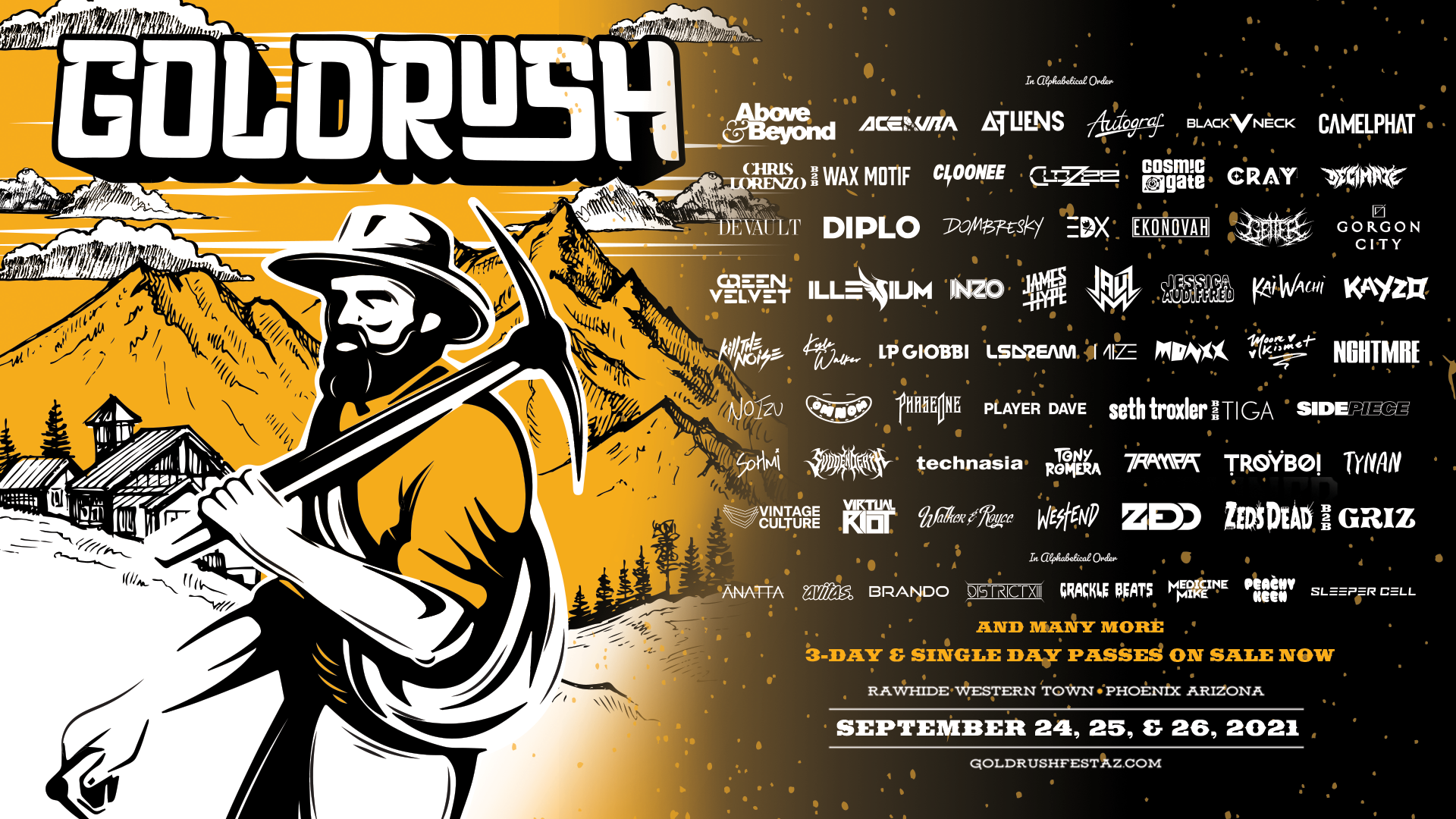 News | Goldrush Music Festival | September 24-26, 2021