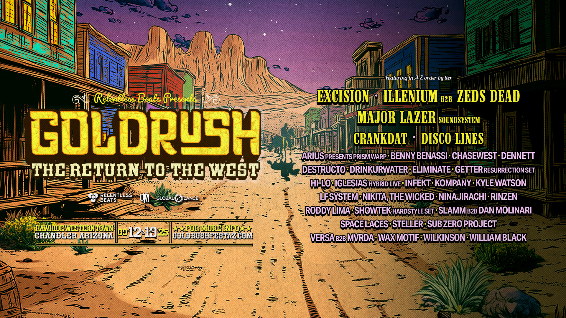 Goldrush Music Festival September 1213, 2025